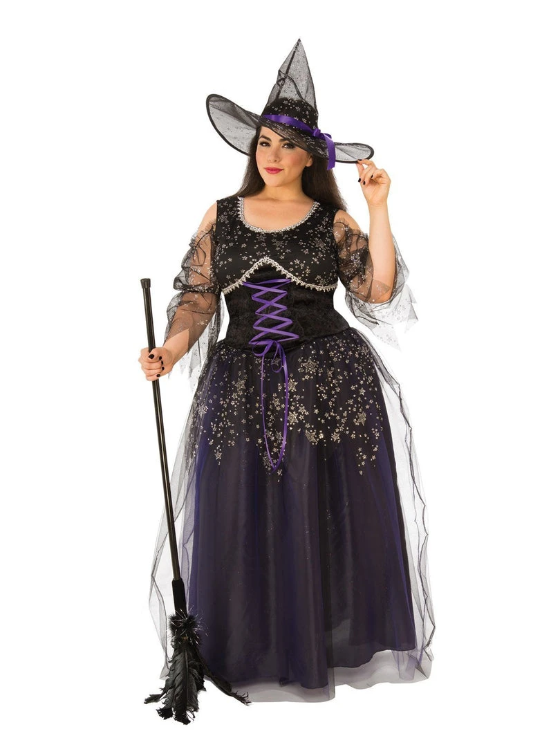 Rubie's Midnight Witch Plus Size Costume For Adults 3 Rubie's Midnight Witch Plus Size Costume For Adults