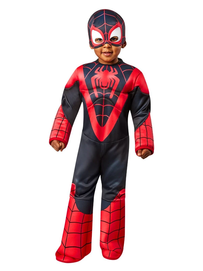 Rubie's Miles Morales Spider-Man Costume For Toddlers - Marvel Spidey & His Amazing Friends 3 Rubie's Miles Morales Spider-Man Costume For Toddlers - Marvel Spidey & His Amazing Friends