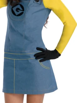 Rubie's Minion Girl Costume For Adults - Universal Despicable Me 8 Rubie's Minion Girl Costume For Adults - Universal Despicable Me