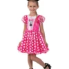 Rubie's Minnie Mouse Pink Deluxe Costume For Toddlers & Kids - Disney Mickey Mouse 1 Rubie's Minnie Mouse Pink Deluxe Costume For Toddlers & Kids - Disney Mickey Mouse