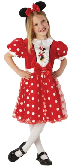 Rubie's Minnie Mouse Red Glitz Costume For Kids - Disney Mickey Mouse