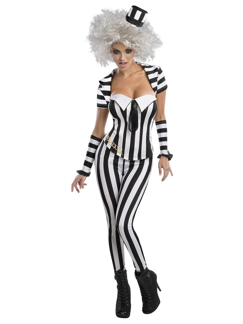Rubie's Miss Beetlejuice Secret Wishes Costume For Adults - Warner Bros Beetlejuice 3 Rubie's Miss Beetlejuice Secret Wishes Costume For Adults - Warner Bros Beetlejuice