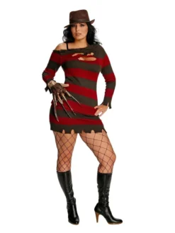 Rubie's Plus Size Costumes Miss Freddy Kruger Plus Size Costume For Adults - Warner Bros Nightmare On Elm St