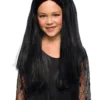 Rubie's Morticia Addams Wig For Kids - Warner Bros The Addams Family 1 Rubie's Morticia Addams Wig For Kids - Warner Bros The Addams Family