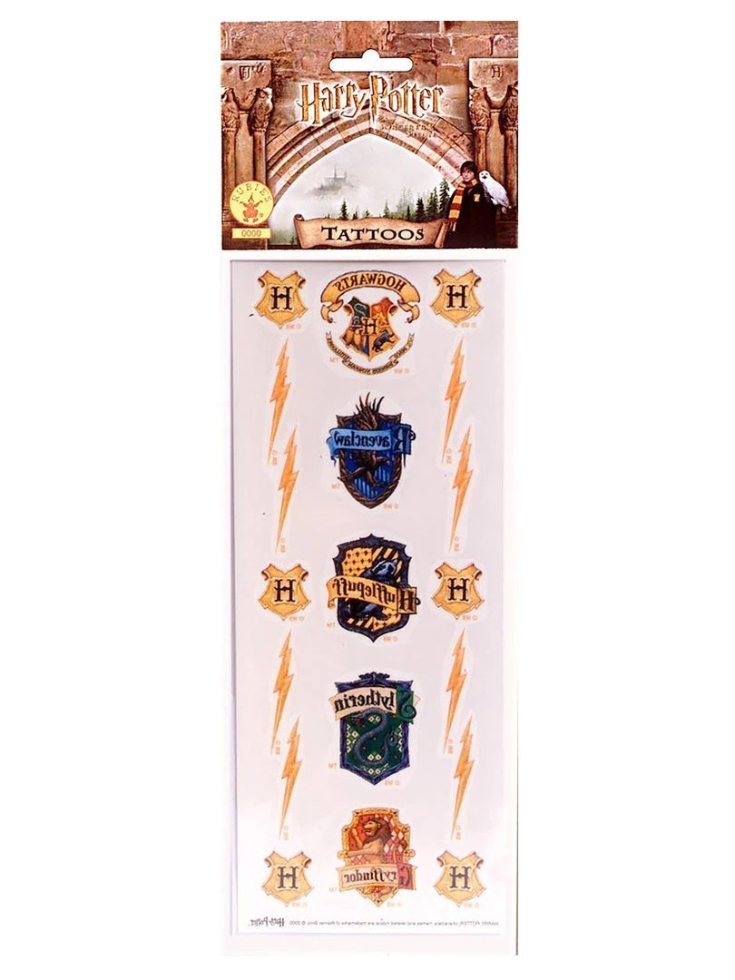 Rubie's Makeup, Tattoos & Special Effects Movie Tattoos - Warner Bros Harry Potter 3 Rubie's Makeup, Tattoos & Special Effects Movie Tattoos - Warner Bros Harry Potter