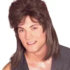 Rubie's Mullet Brown Adult Wig