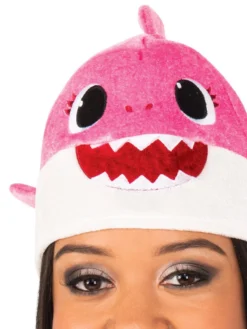 Rubie's Mummy Shark Pink Hat For Adults - Baby Shark