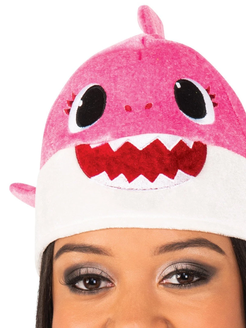Rubie's Mummy Shark Pink Hat For Adults - Baby Shark 4 Rubie's Mummy Shark Pink Hat For Adults - Baby Shark