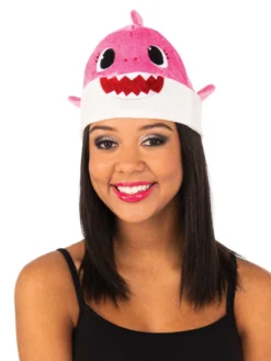 Rubie's Mummy Shark Pink Hat For Adults - Baby Shark