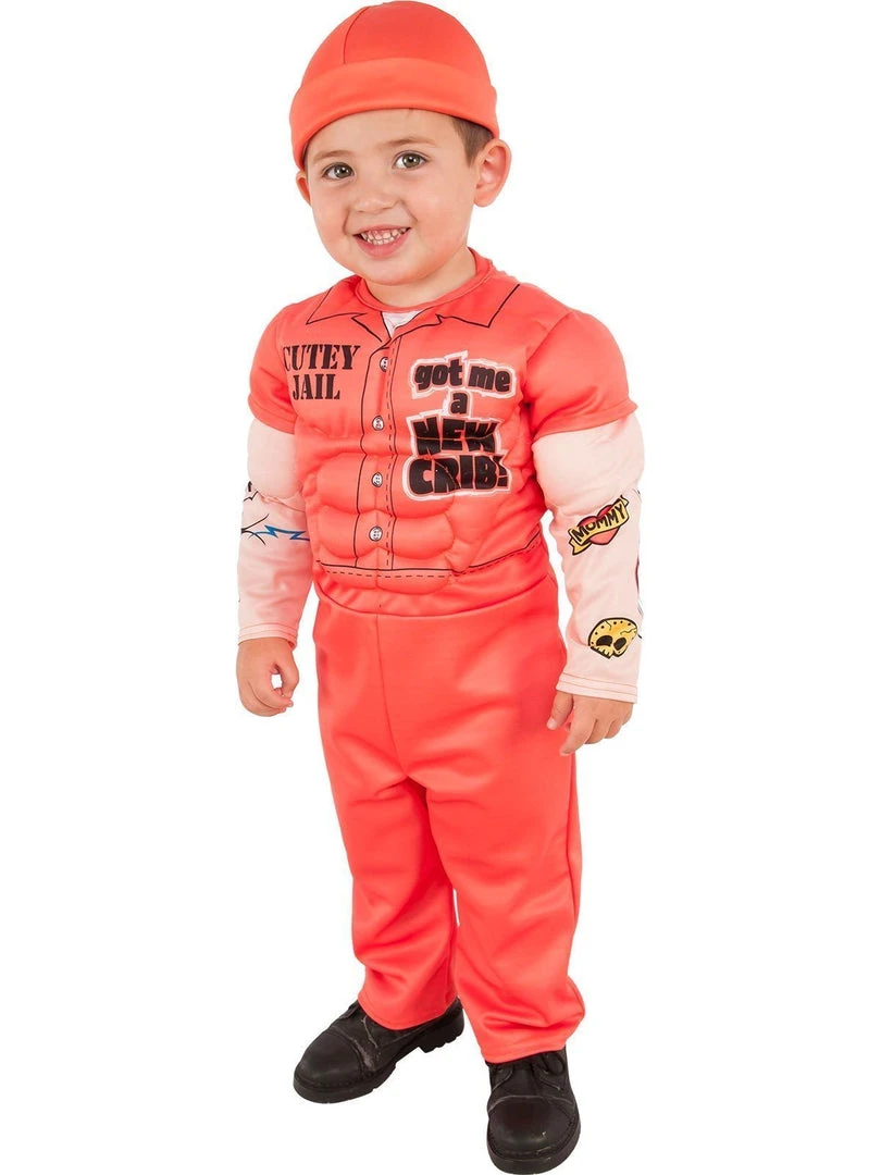 Rubie's Muscle Man Prisoner Deluxe Costume For Toddlers & Kids 3 Rubie's Muscle Man Prisoner Deluxe Costume For Toddlers & Kids