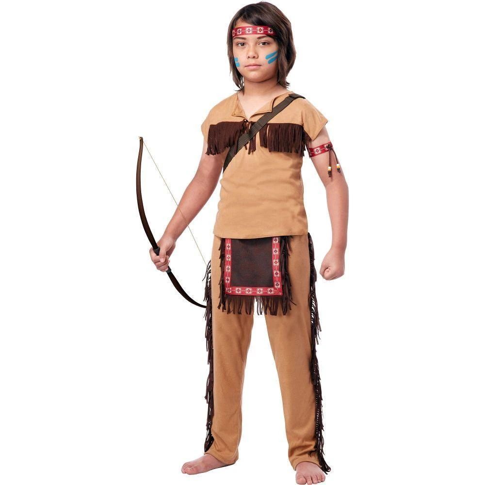 California Costume Collections Native American Brave Costume For Kids 3 California Costume Collections Native American Brave Costume For Kids