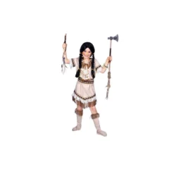 Funny Fashion Native American Princess Running Bear Costume For Kids