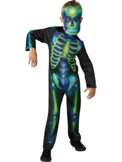 Rubie's Neon Skeleton Costume For Kids