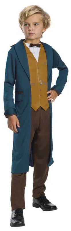 Rubie's Newt Scamander Costume For Kids - WB Fantastic Beasts & Where To Find Them