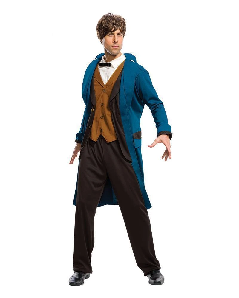 Rubie's Newt Scamander Deluxe Costume For Adults - WB Fantastic Beasts & Where To Find Them 3 Rubie's Newt Scamander Deluxe Costume For Adults - WB Fantastic Beasts & Where To Find Them