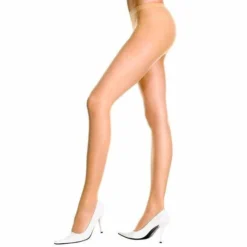 Music Legs Sky Hosiery Inc Nude Lycra Control Top Pantyhose For Adults
