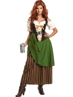 California Costume Collections Oktoberfest German Tavern Maiden Costume For Adults
