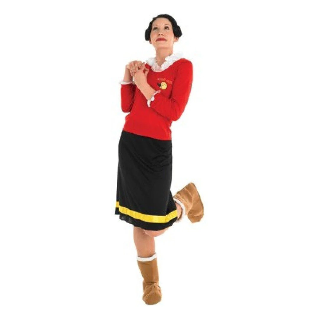 Rubie's Olive Oyl Costume For Adults - Popeye The Sailer 3 Rubie's Olive Oyl Costume For Adults - Popeye The Sailer