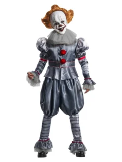 Rubie's Pennywise Collector's Edition Costume For Adults - Warner Bros IT Chapter 2 Movie