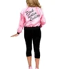 Charades Costumes Pink Satin Ladies Jacket For Adults