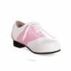 Ellie Shoes Inc Pink & White Women's Saddle Shoe For Adults
