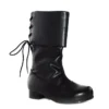 Ellie Shoes Inc Pirate Black Adult Ankle Boots 1 Inch Heel For Adults