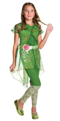 Rubie's Poison Ivy Deluxe Costume For Kids - Warner Bros DC Super Hero Girls