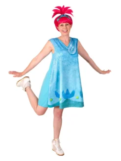Rubie's Poppy Deluxe Costume For Adults - Dreamworks Trolls 2