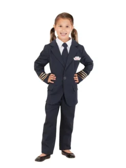Rubie's Qantas Captain Uniform For Kids - QANTAS