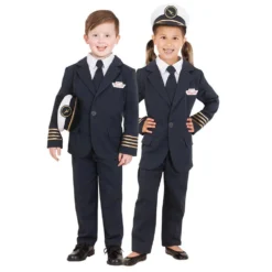 Rubie's Qantas Captain Uniform For Kids - QANTAS
