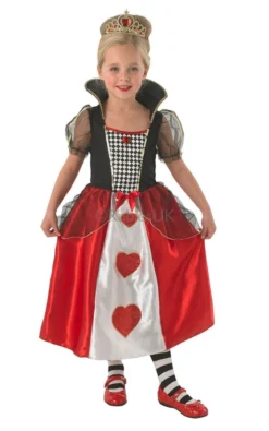 Rubie's Queen Of Hearts Costume For Kids - Disney Alice In Wonderland