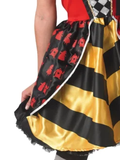 Rubie's Queen Of Hearts Red Costume For Adults - Disney Alice In Wonderland