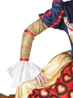 Rubie's Queen Of Hearts Red Deluxe Costume For Adults - Disney Alice In Wonderland
