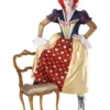 Rubie's Queen Of Hearts Red Deluxe Costume For Adults - Disney Alice In Wonderland