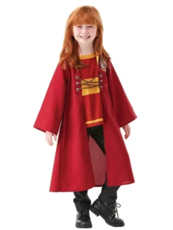Rubie's Quidditch Hooded Robe For Kids & Tweens - Warner Bros Harry Potter