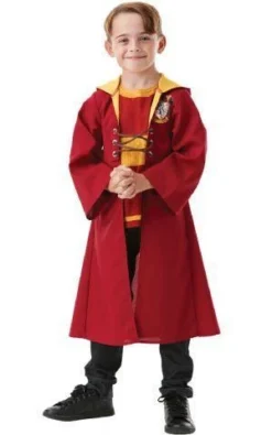 Rubie's Quidditch Hooded Robe For Kids & Tweens - Warner Bros Harry Potter