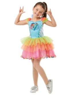 Rubie's Rainbow Dash Premium Costume For Kids - Hasbro My Little Pony