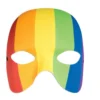 Forum Novelties Rainbow Half Mask For Adults 1 Forum Novelties Rainbow Half Mask For Adults