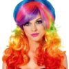 Leg Avenue Rainbow Rocker Multicolour Wig For Adults 1 Leg Avenue Rainbow Rocker Multicolour Wig For Adults