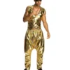 Rubie's Adults Rapper Gold Parachute Adult Pants