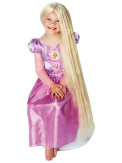 Rubie's Rapunzel Glow In The Dark Wig For Kids - Disney Tangled