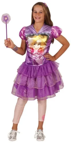 Rubie's Rapunzel Hooded Tutu Child Dress For Kids - Disney Tangled