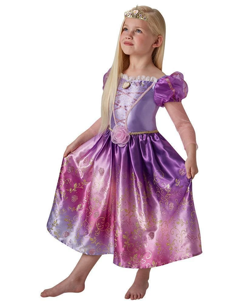 Rubie's Rapunzel Rainbow Costume For Kids - Disney Tangled 5 Rubie's Rapunzel Rainbow Costume For Kids - Disney Tangled