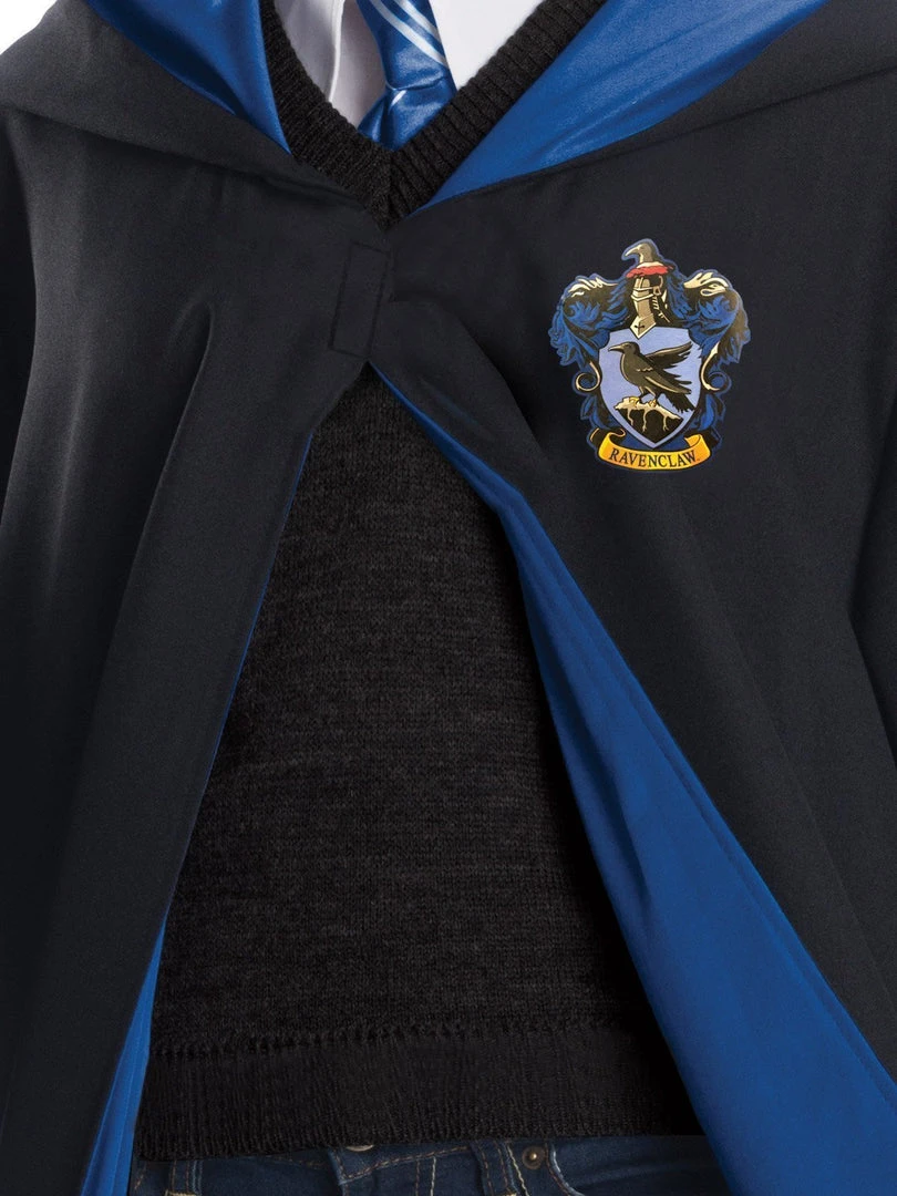 Rubie's Ravenclaw Deluxe Robe For Adults - Warner Bros Harry Potter 4 Rubie's Ravenclaw Deluxe Robe For Adults - Warner Bros Harry Potter
