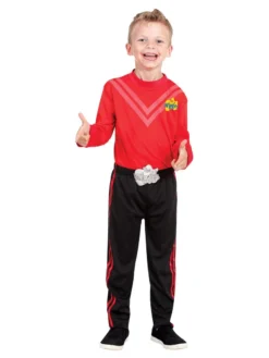 Rubie's Red Simon Wiggle Deluxe Costume For Kids - The Wiggles