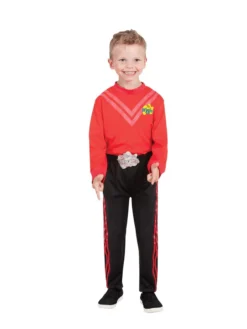 Rubie's Red Simon Wiggle Deluxe Costume For Kids - The Wiggles