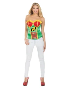 Rubie's Robin Ribbon Corset For Adults - Warner Bros DC Comics