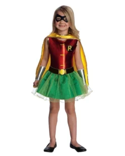 Rubie's Robin Tutu Costume For Toddlers - Warner Bros Teen Titans Kids
