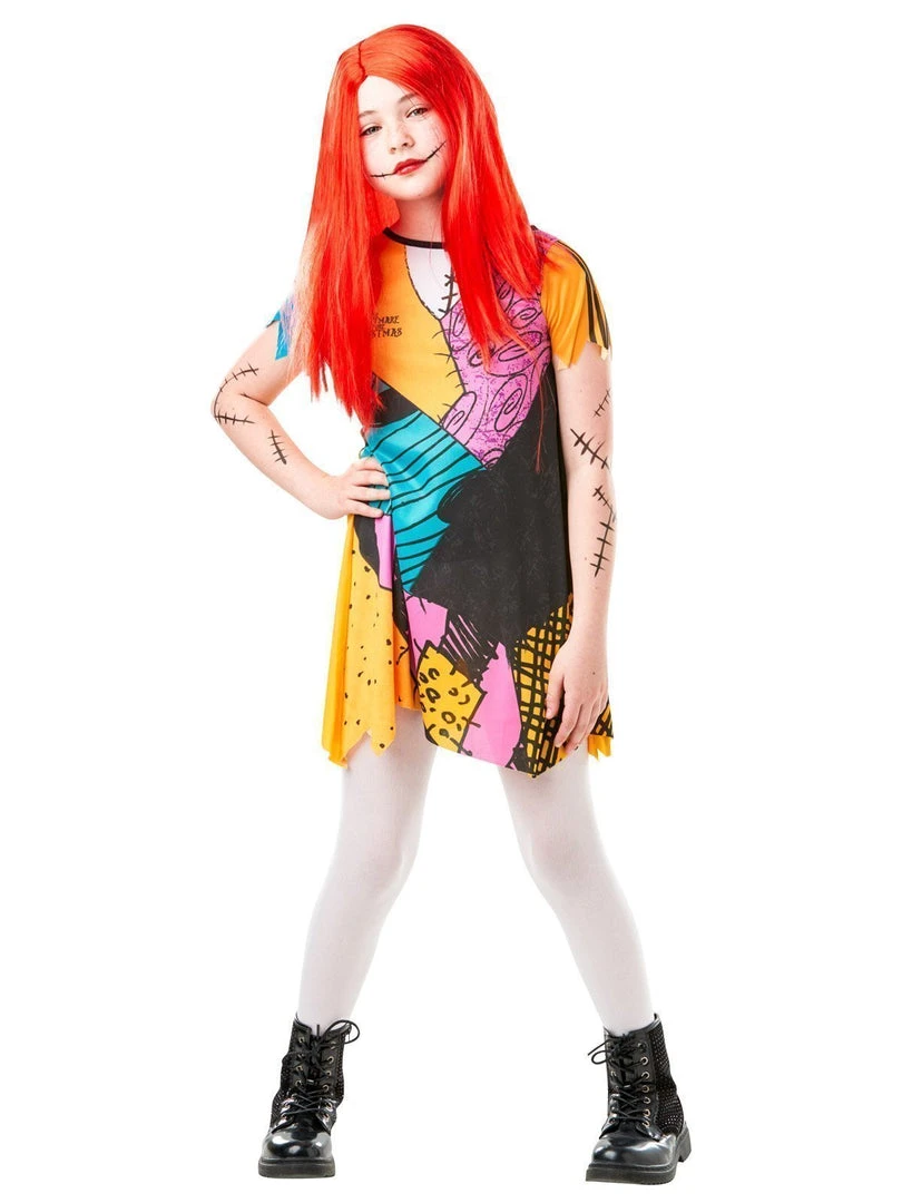 Rubie's Sally Finkelstein Costume For Kids & Tweens - Disney Nightmare Before Christmas 3 Rubie's Sally Finkelstein Costume For Kids & Tweens - Disney Nightmare Before Christmas