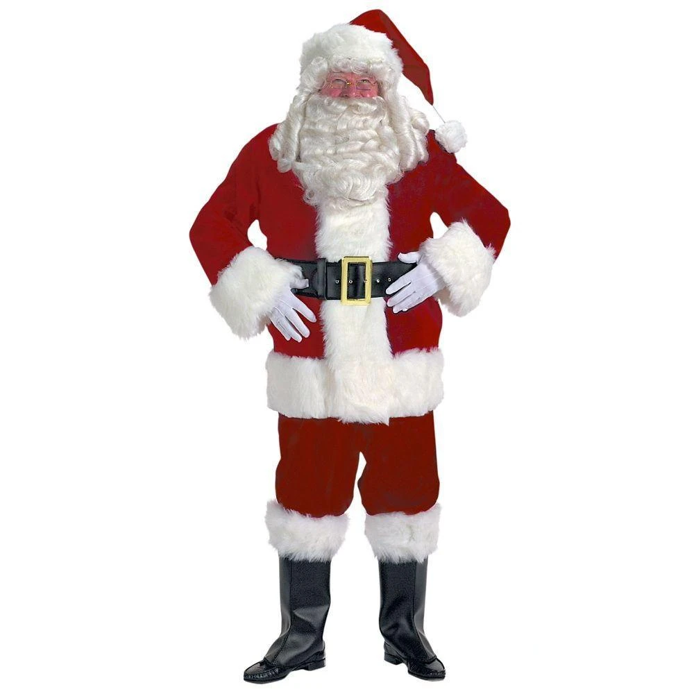 Rubie's Santa Claus Professional Velvet Costume For Adults 3 Rubie's Santa Claus Professional Velvet Costume For Adults
